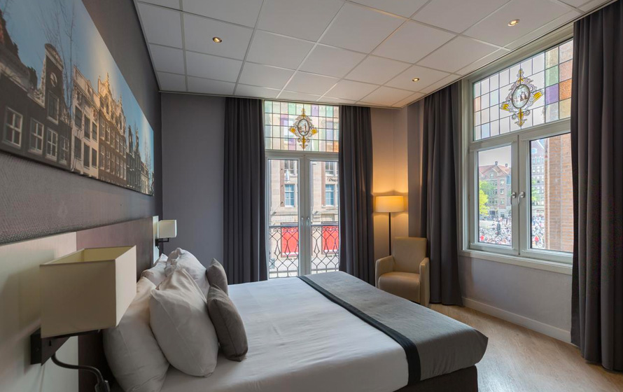 Hotel Amsterdam De Roode Leeuw ホテル イメージ
