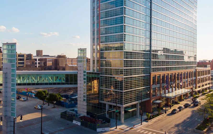 Hampton Inn Chicago McCormick Place ホテル イメージ