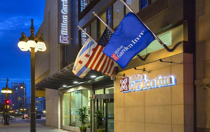 Hilton Garden Inn Chicago Downtown Riverwalk ホテル イメージ